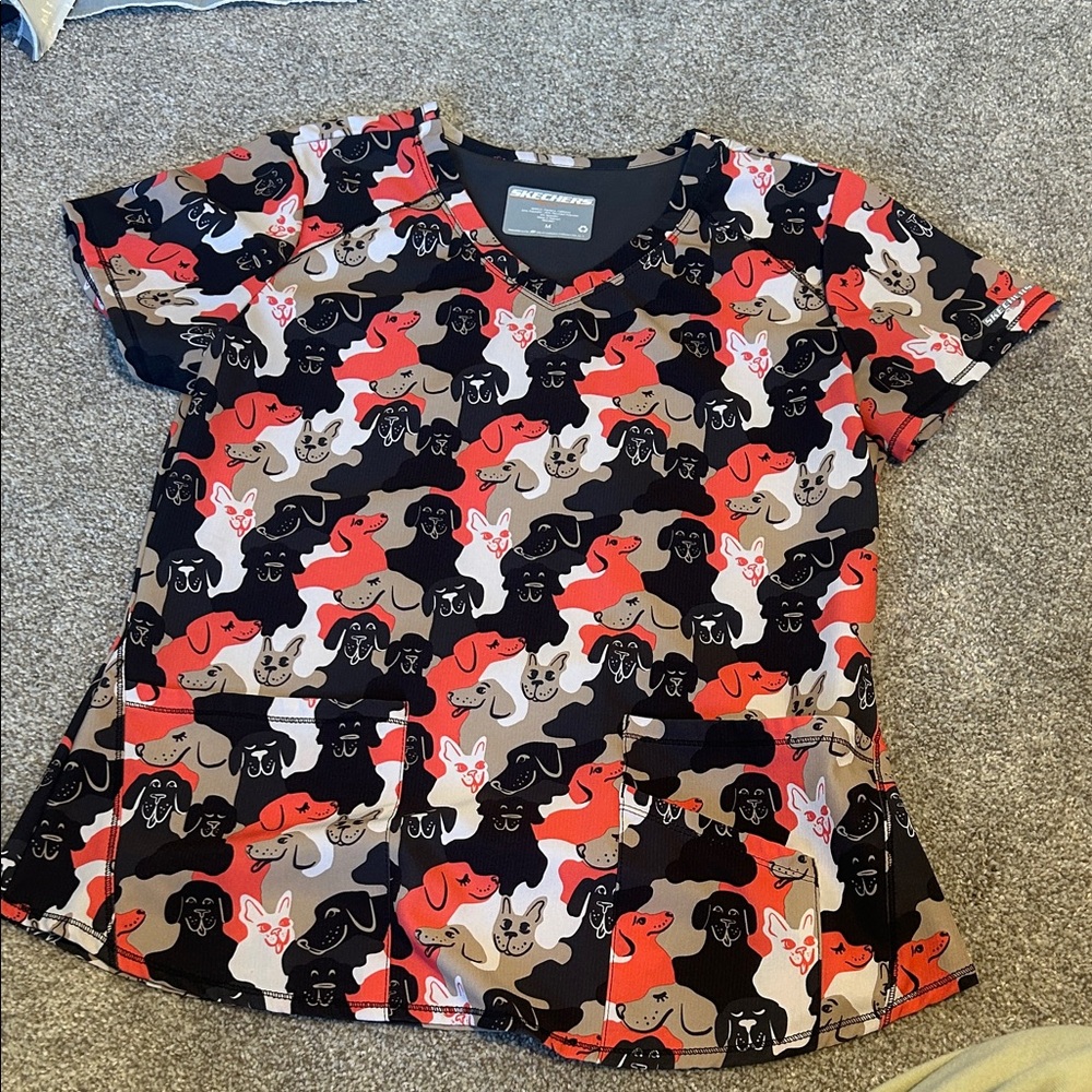 Skechers scrub top